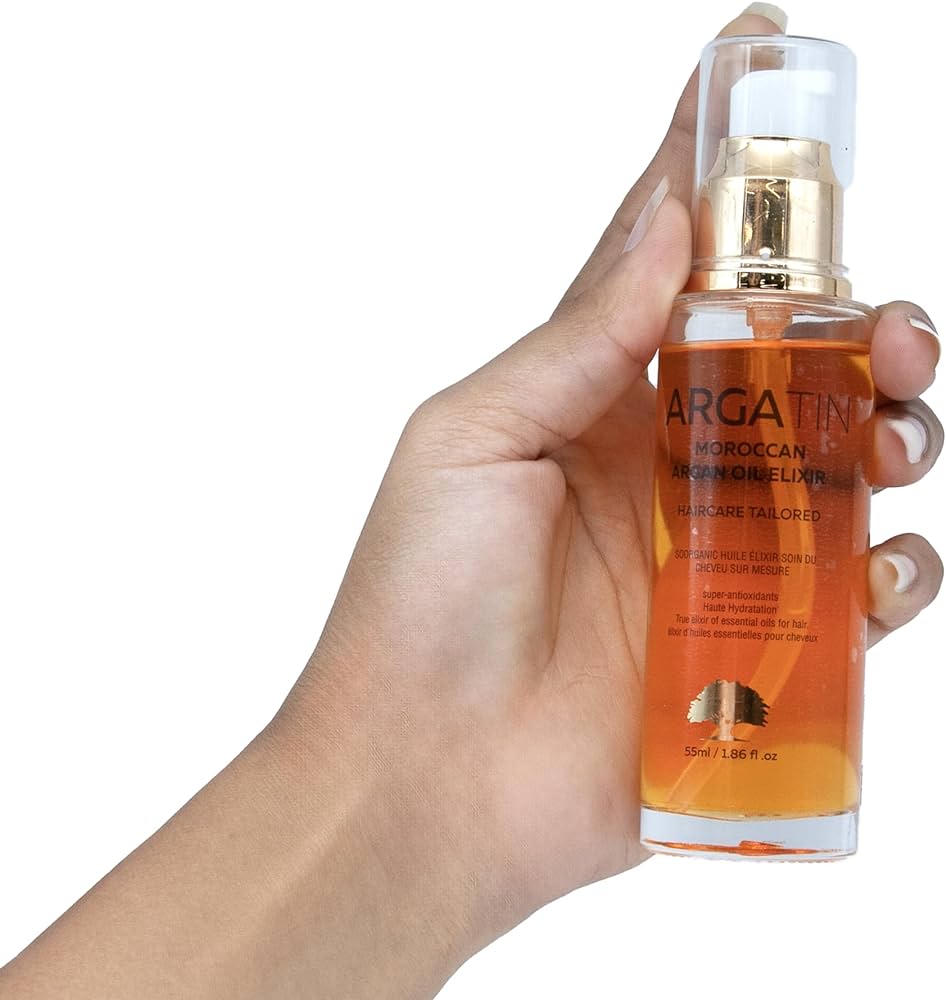 Moroccan Argan Oil Elixir For Dull & Dry Hair 100% Organic - 55ml