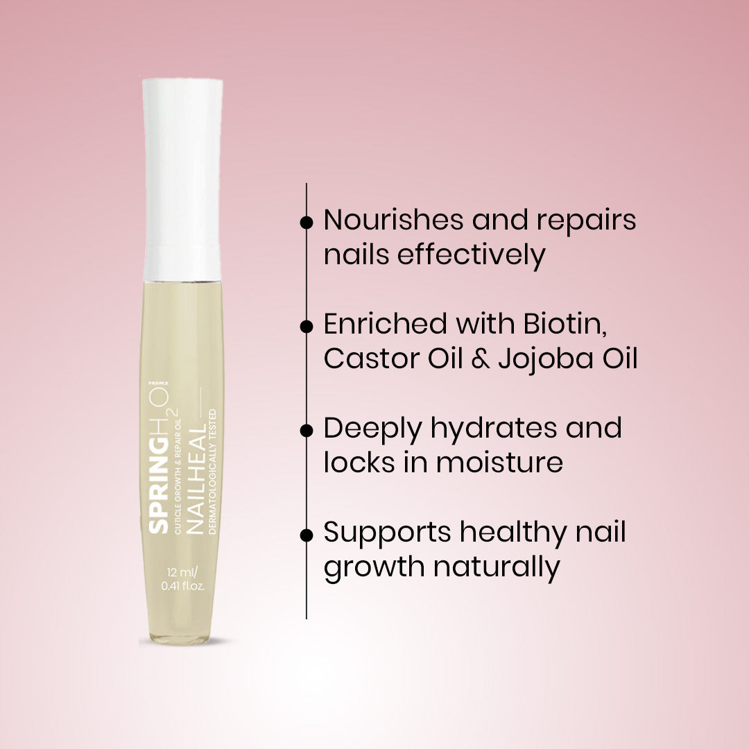 Spring H2o cuticle oil Nail heal -Pack of 2