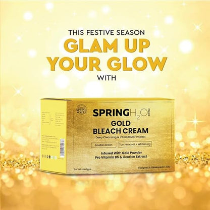 Gold Bleach Cream Deep Cleansing & Intracellular Impact | Infused Pro Vitamin B5