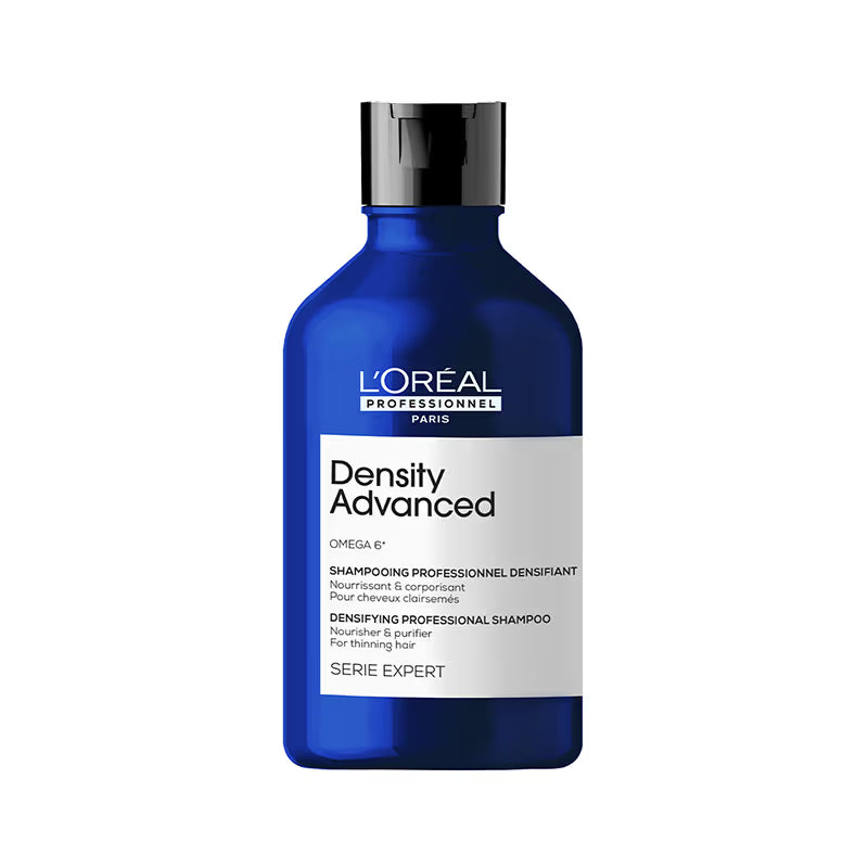 L’Oréal Professionnel Density Advanced Shampoo for Thinning Hair (300 ml) Visibly Increases Volume