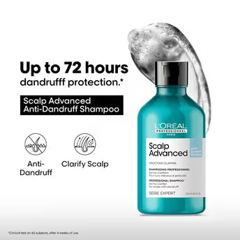 L'Oreal Professionnel Scalp Advanced Piroctone Olamine Serie Expert Anti Dandruff Shampoo(300ml)