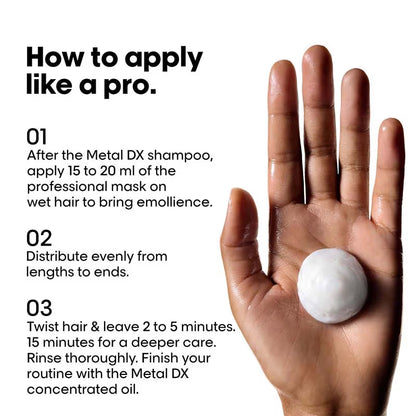 L'Oreal Professionnel Metal Dx Shampoo & Hair Mask Combo Serie Expert (300+250)gm
