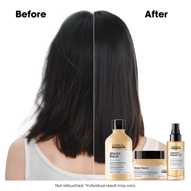 L'Oreal Professionnel Absolut Repair Mask For Dry & Damaged Hair With Wheat Protein (250gm)