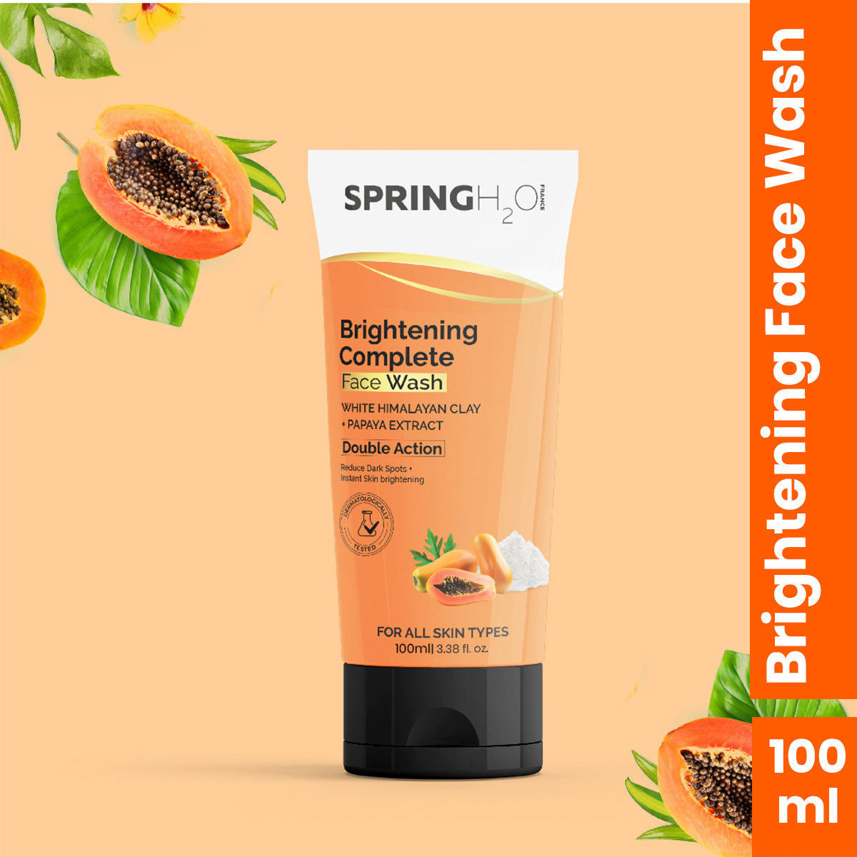 Spring H2O Face Wash | For All Skin Types, Including Sensitive & Acne-Prone Skin