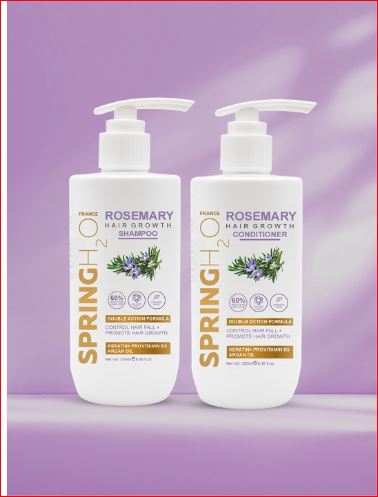 SPRING H2O Rosemary Hair Growth Conditioner and Shampoo Combo