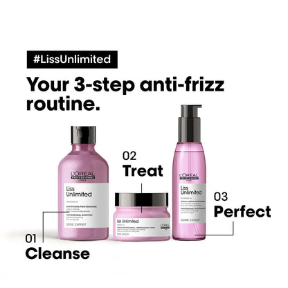 L'Oréal Professionnel Serie Expert Liss Unlimited Blow Dry Serum 125 Ml