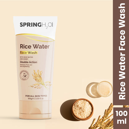 Spring H2O Face Wash | For All Skin Types, Including Sensitive & Acne-Prone Skin