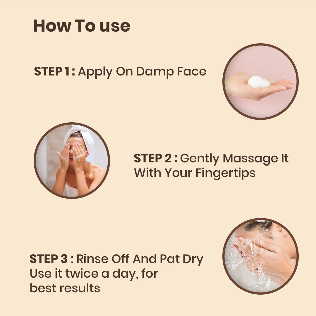 SPRING H2O Rice Water Niacinamide For Minimize Pores Face Wash Combo (200 ml)