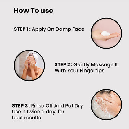 Spring H2O Face Wash | For All Skin Types, Including Sensitive & Acne-Prone Skin