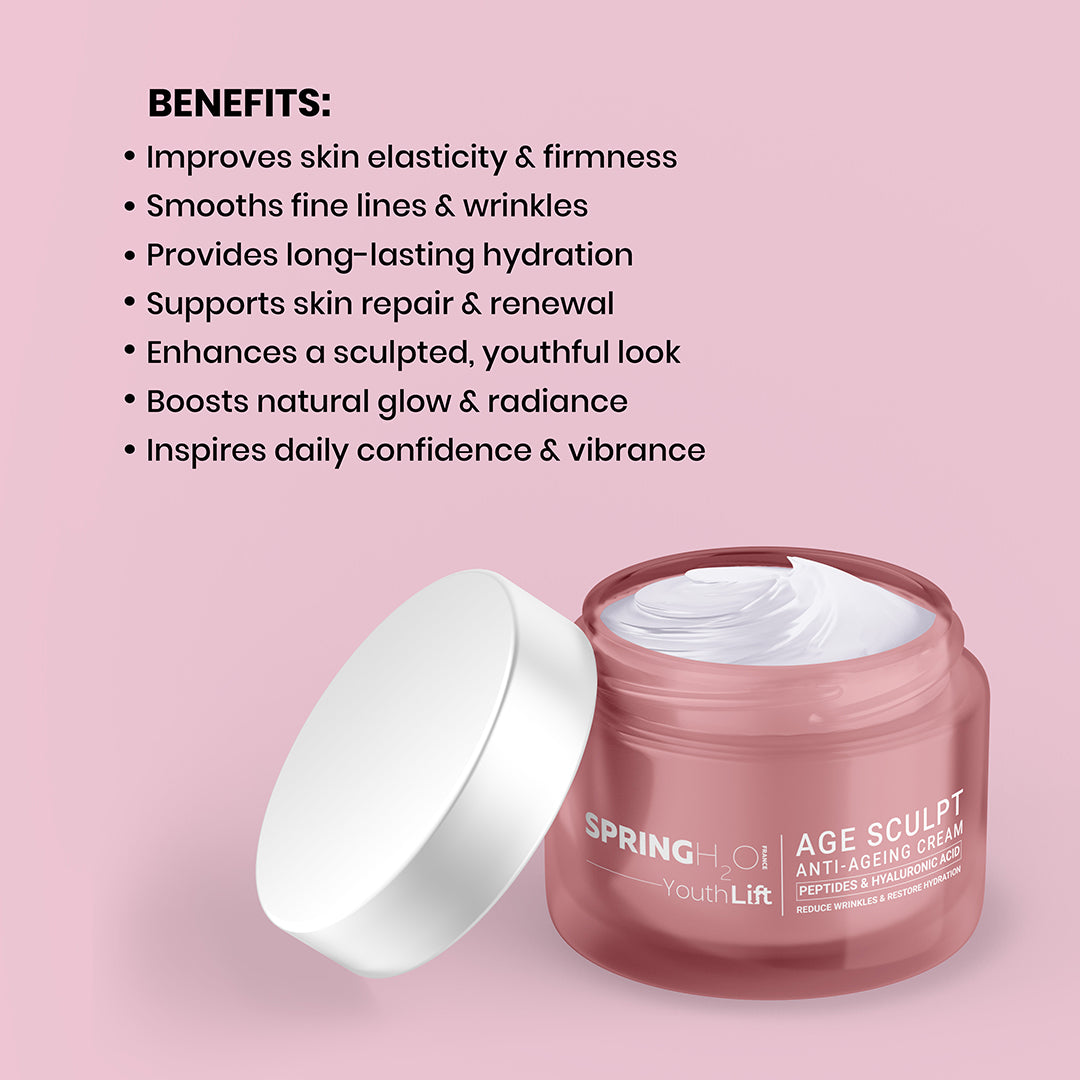 SPRING H2O Youth Lift Age Sculpt Anti-Ageing Cream Reduce Wrinkles (50 ml)