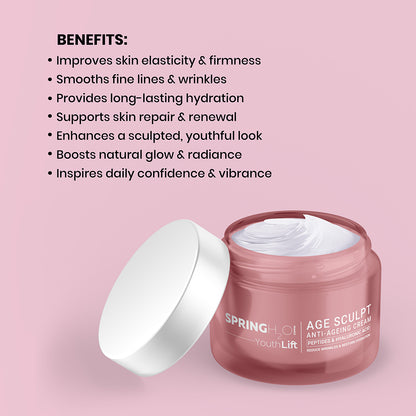 SPRING H2O Youth Lift Age Sculpt Anti-Ageing Cream Reduce Wrinkles (50 ml)