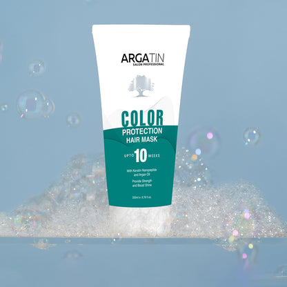 ARGATIN Professional Color Protection Hair Mask with Keratin Nanopeptide and Argan Oil 200ml