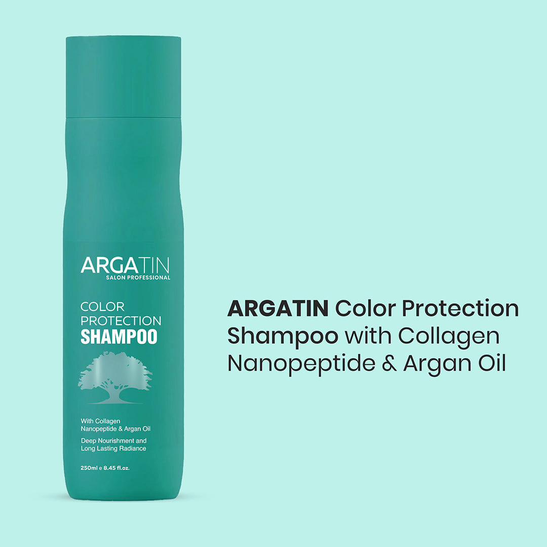 Argatin Color Protection Shampoo - Retains Color Upto 10 Weeks | For Soft & Shiny Hair (250 Ml)