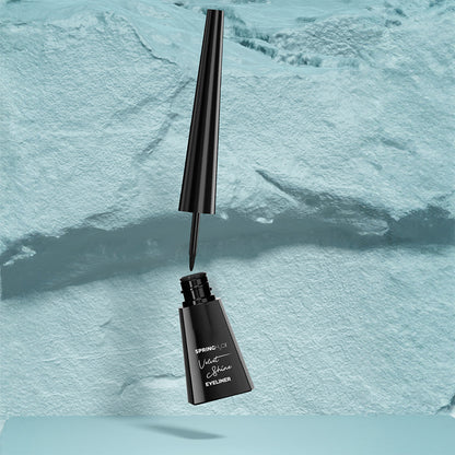 SPRING H2O Velvet Shine Eyeliner Last Upto 24 Hrs, Intense Black Smudgeproof & Waterproof 4 ml