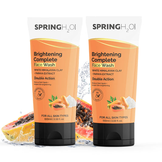 SPRING H2O Brightening Complete Papaya Extract Face Wash Combo (200 ml)