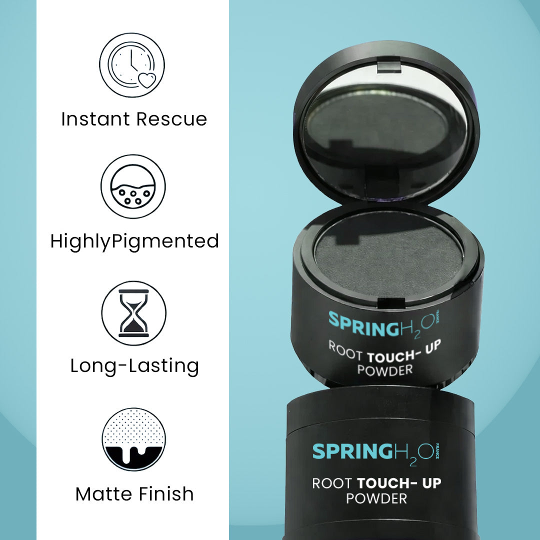 SPRING H2O Root Touch up Black - Pack of 2