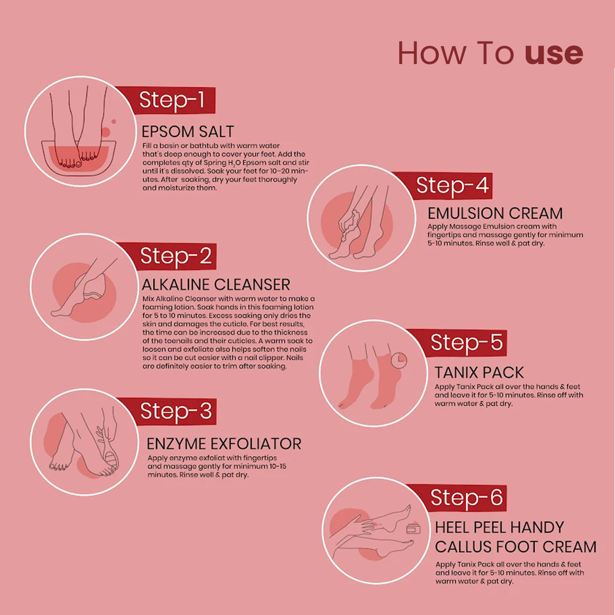 SPRING H2O Bridal Manicure & Pedicure Kit for Glowing and Shining Skin