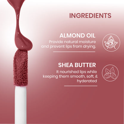 SPRING H2O Velvet Hold Matte Liquid Lipstick, Long Lasting, Waterproof Terra Nova 02