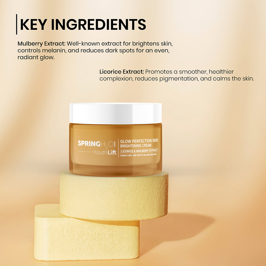SPRING H2O Youth Lift Glow Perfection Skin Brightening Cream (50 ml)