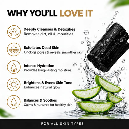 SpringH2O Charcoal Facial Kit skincare products