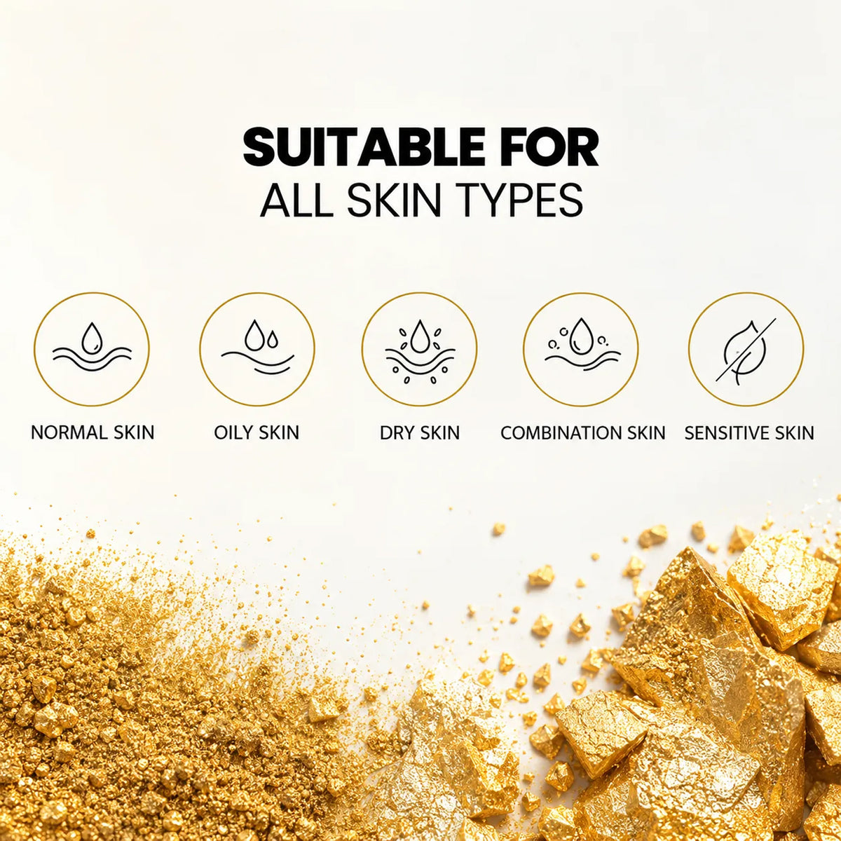 SpringH2O Gold Facial Kit beauty and skincare products