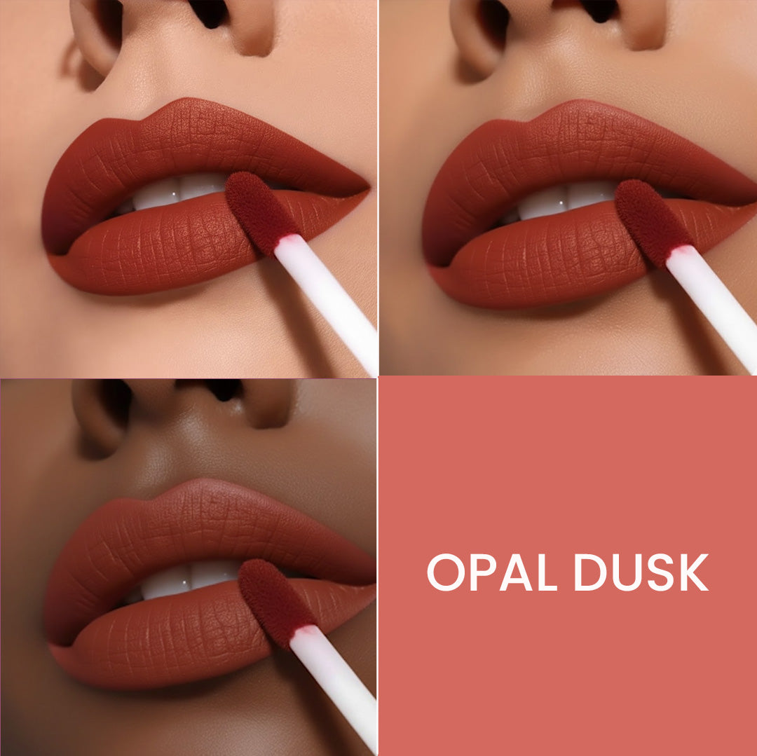SPRING H2O Velvet Hold Matte Liquid Lipstick, Long Lasting, Waterproof Opal dusk 03