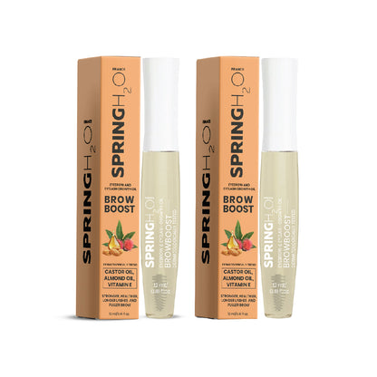Spring H2O Brow Boost Oil for Fuller & Healthier Brows – Pack of 2