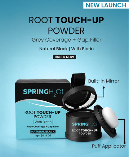 SPRING H2O Root Touch up Black - Pack of 2