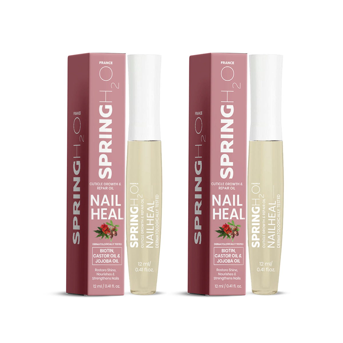 Spring H2o cuticle oil Nail heal -Pack of 2