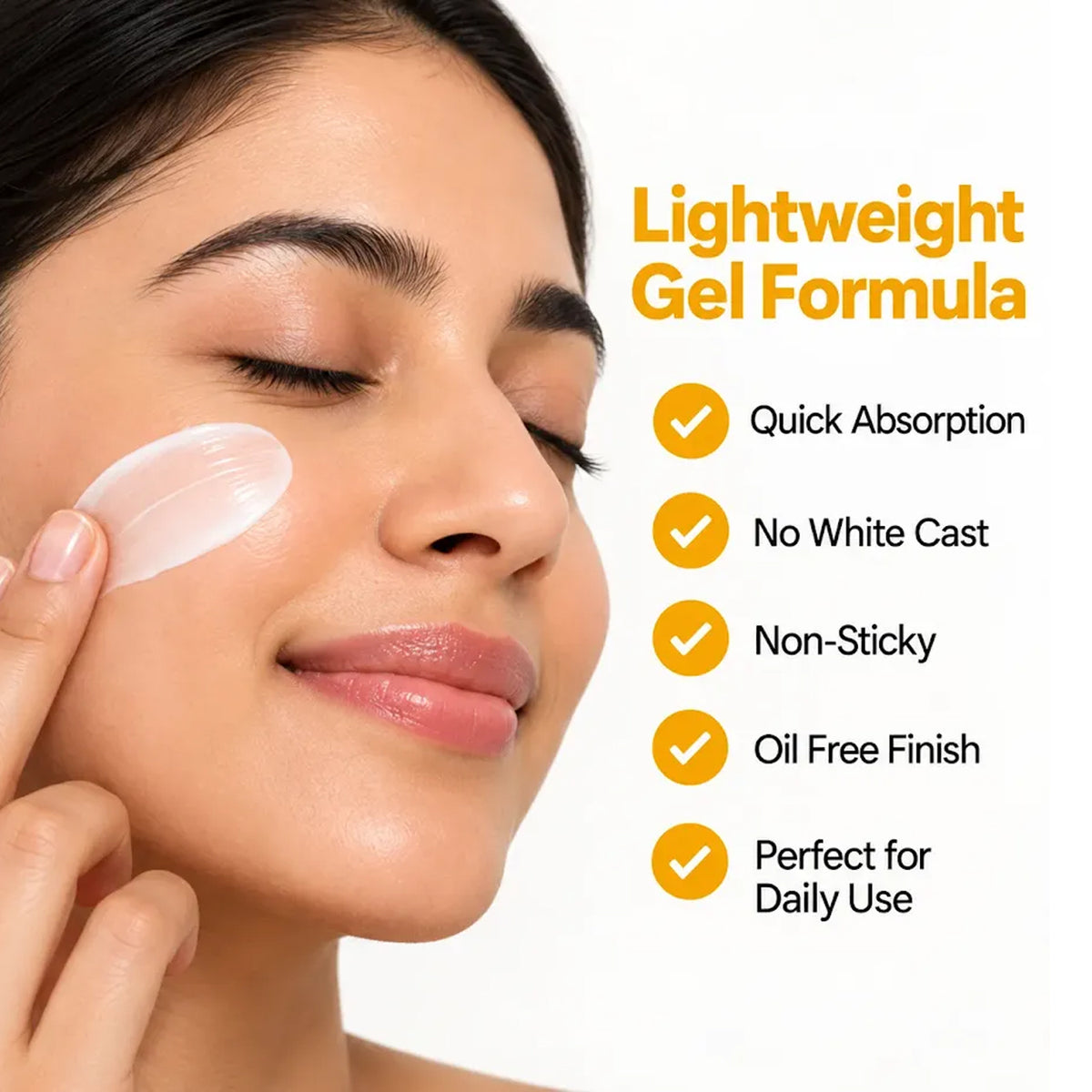 Spring H2O Sunscreen SPF 50 PA+++ with broad spectrum UV protection for daily skincare and protection from sun damage